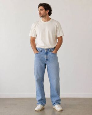 Levi’s 505 Regular Fit Jeans 34x30 Light Wash Y2K 2000s